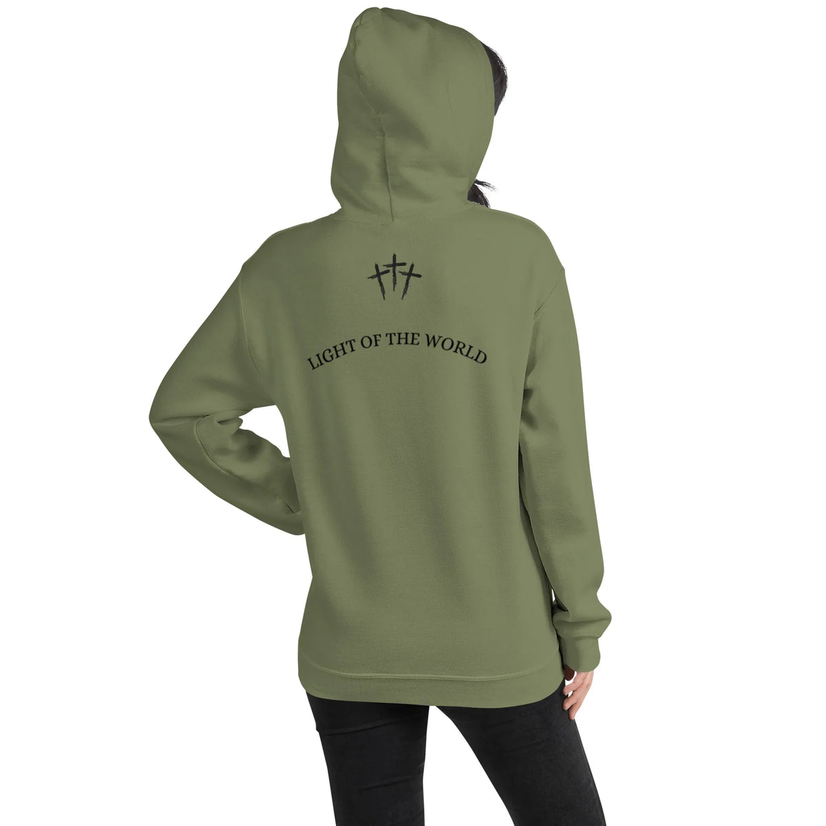 Jesus Light Unisex Hoodie - God Cloth