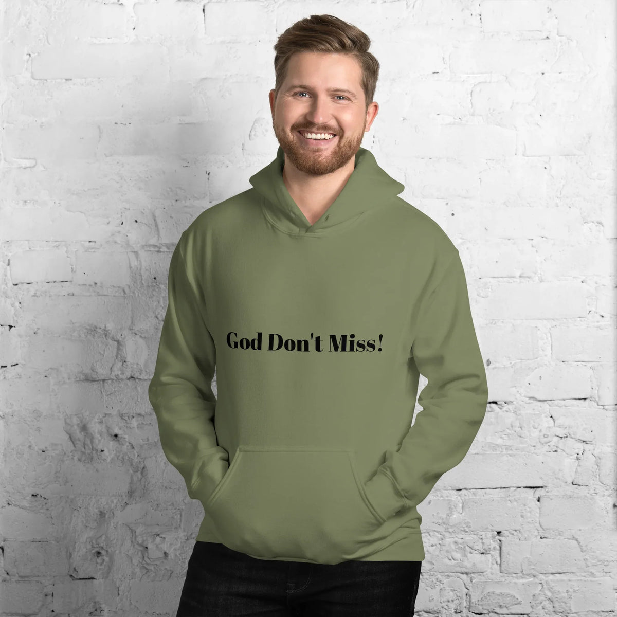 God Don't Miss Unisex Hoodie - God Cloth