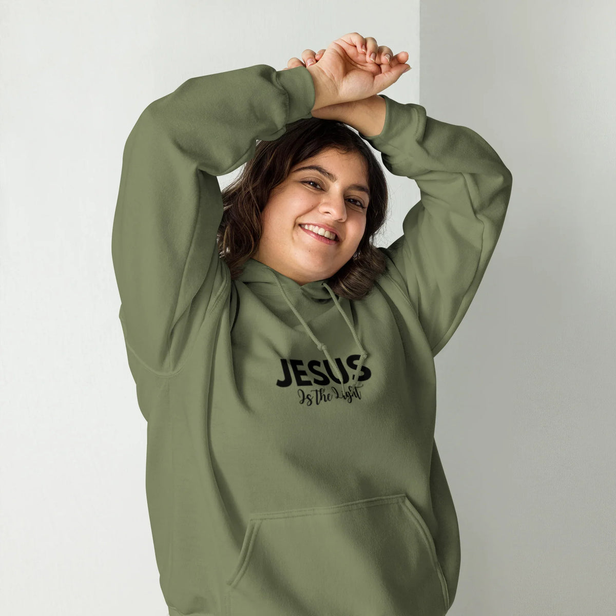 Jesus Light Unisex Hoodie - God Cloth