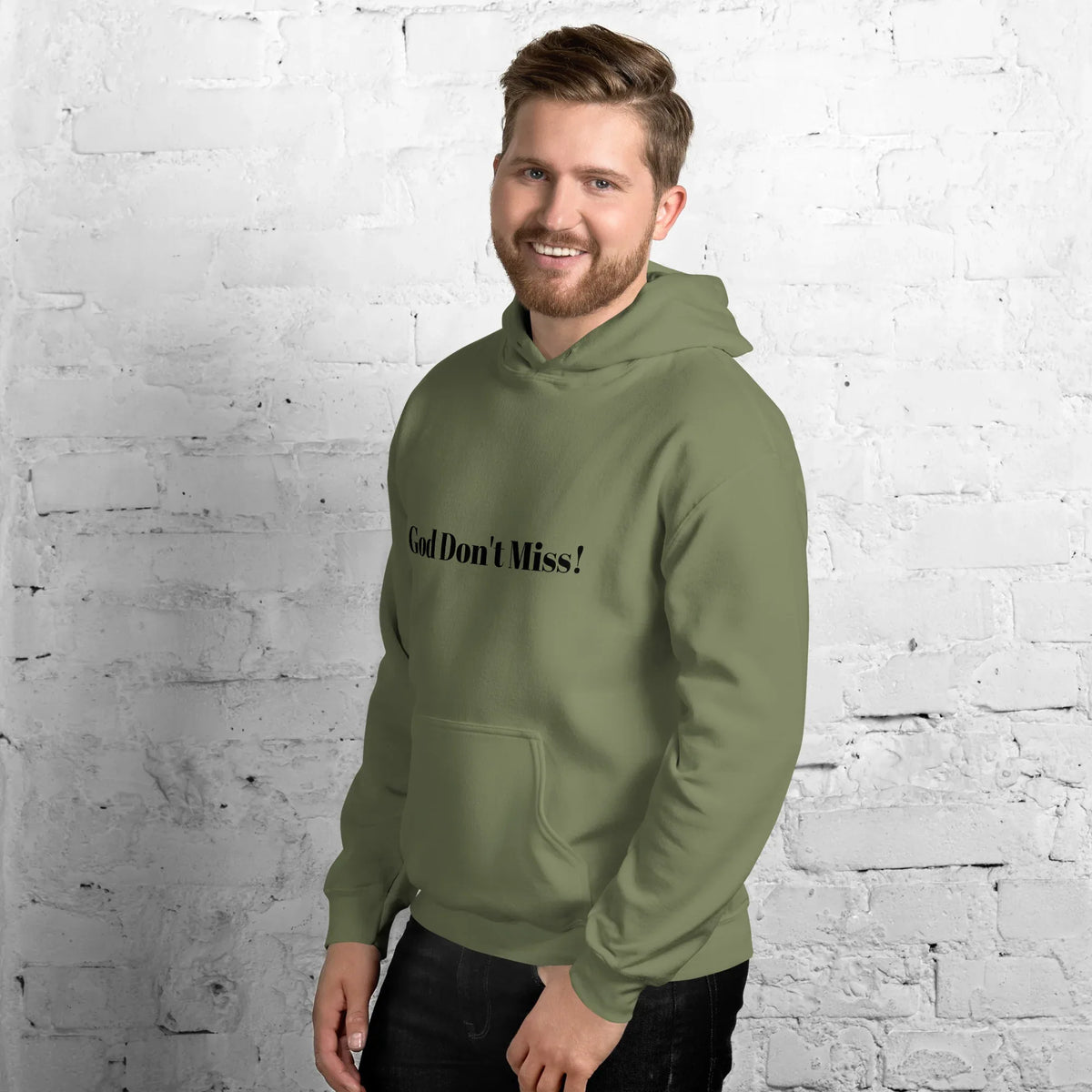 God Don't Miss Unisex Hoodie - God Cloth