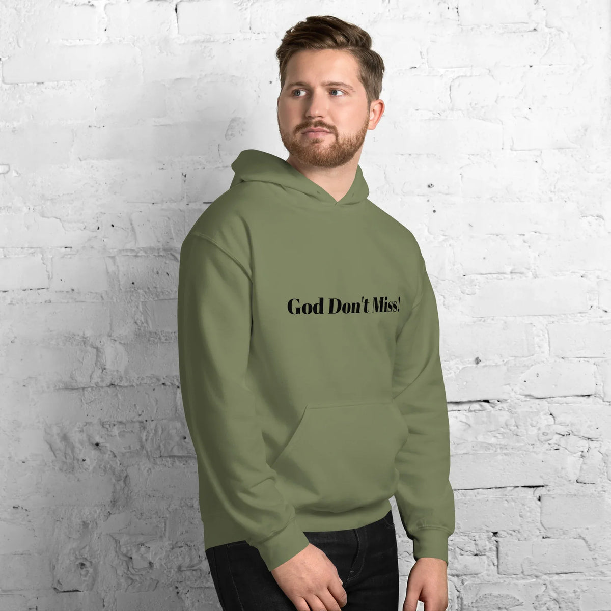 God Don't Miss Unisex Hoodie - God Cloth