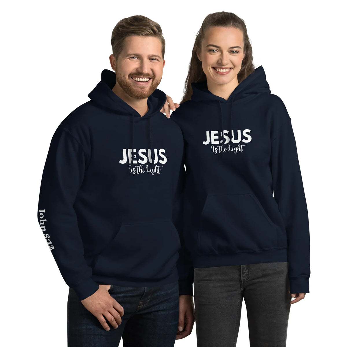 Unisex Jesus is the Light Hoodie - God Cloth