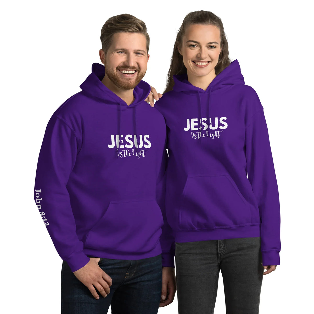 Unisex Jesus is the Light Hoodie - God Cloth