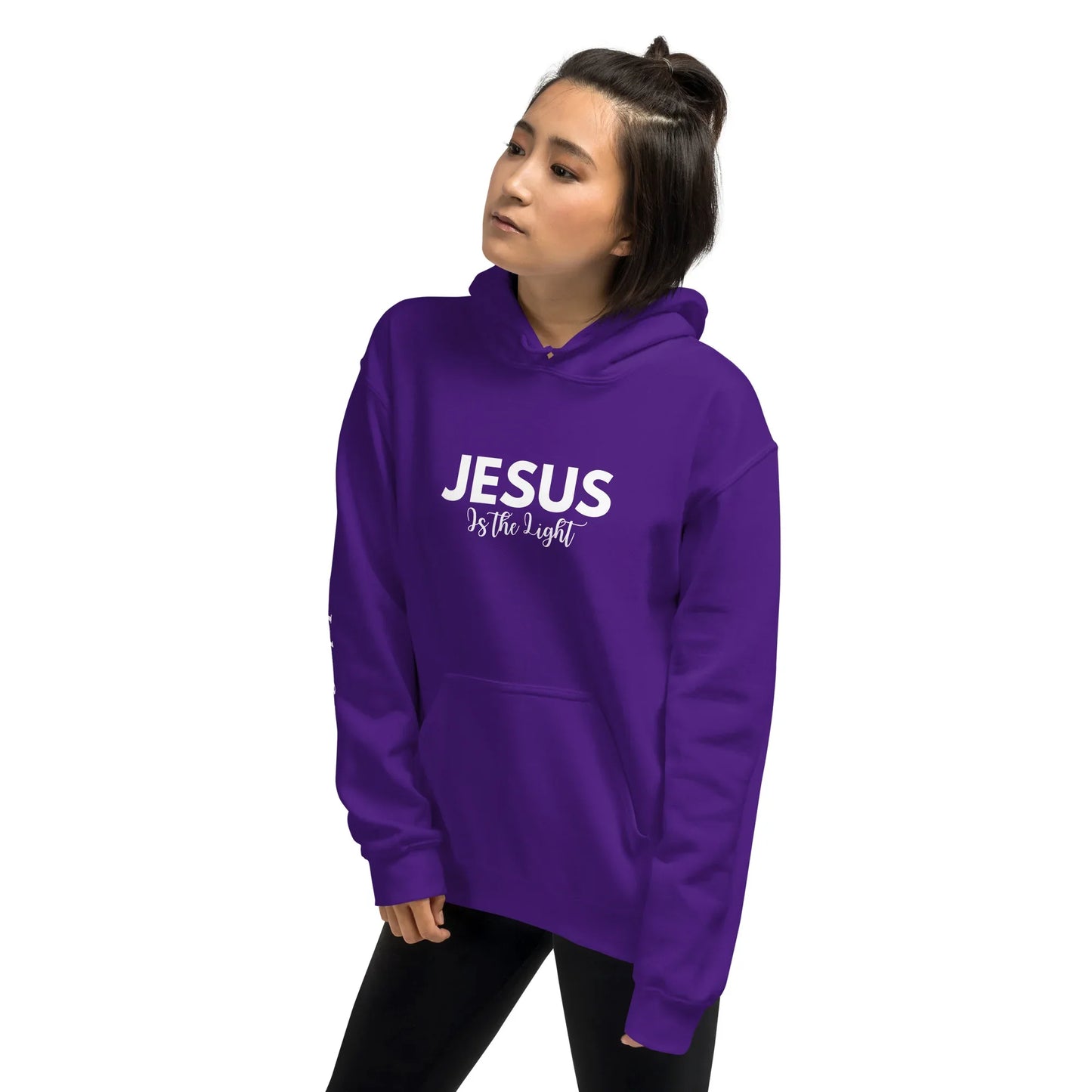 Unisex Jesus is the Light Hoodie - God Cloth