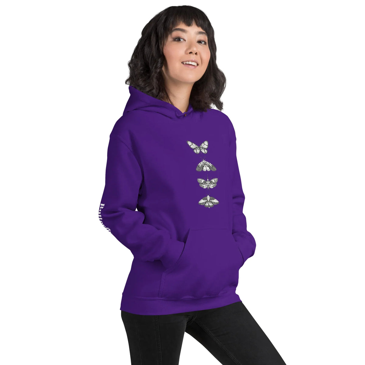Lady's Butterfly Hoodie - God Cloth