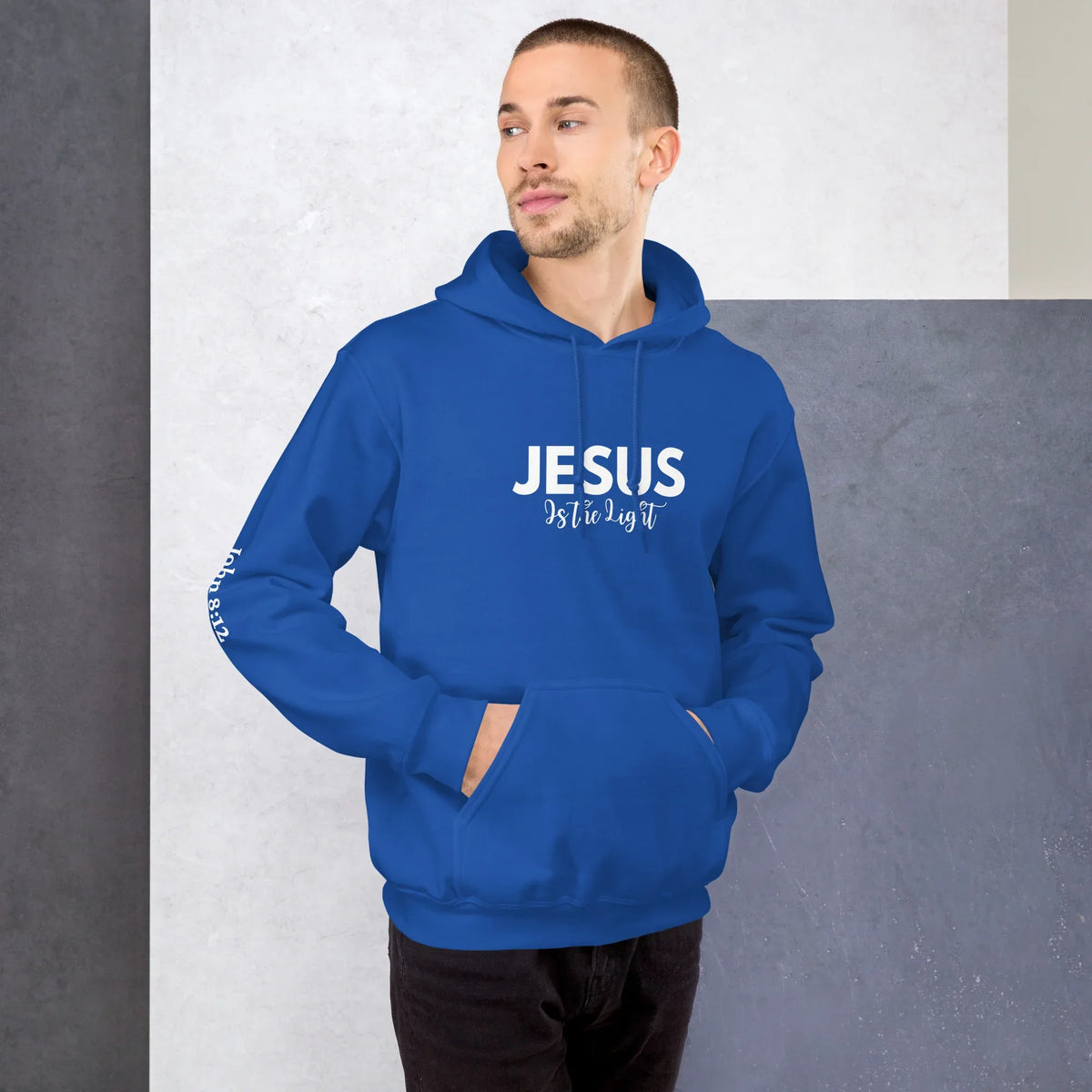 Unisex Jesus is the Light Hoodie - God Cloth