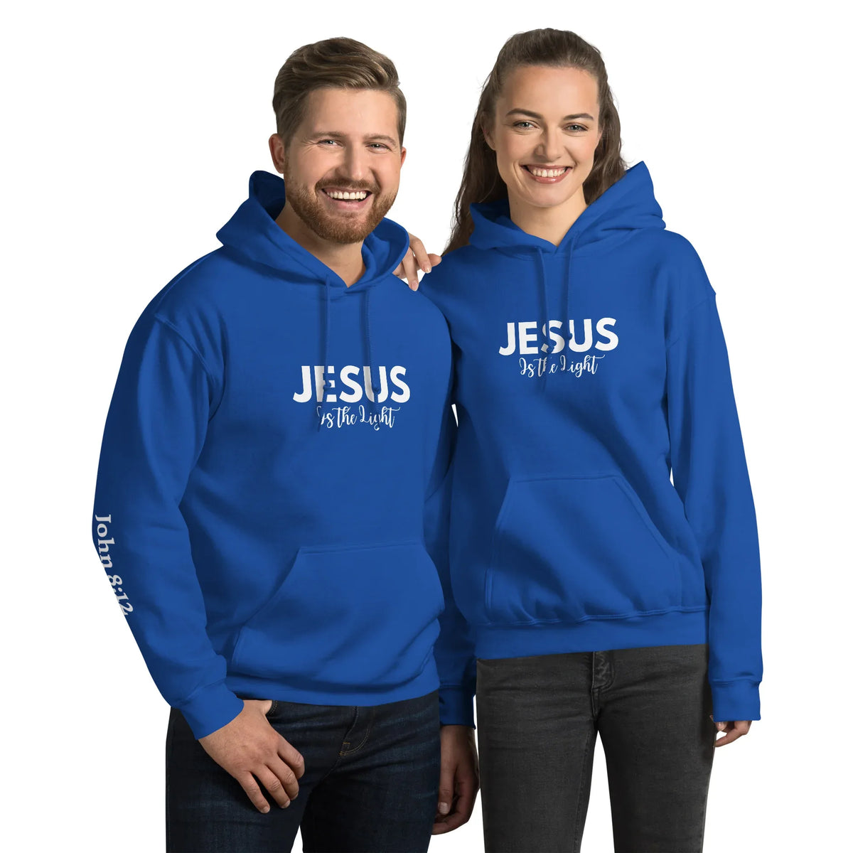 Unisex Jesus is the Light Hoodie - God Cloth