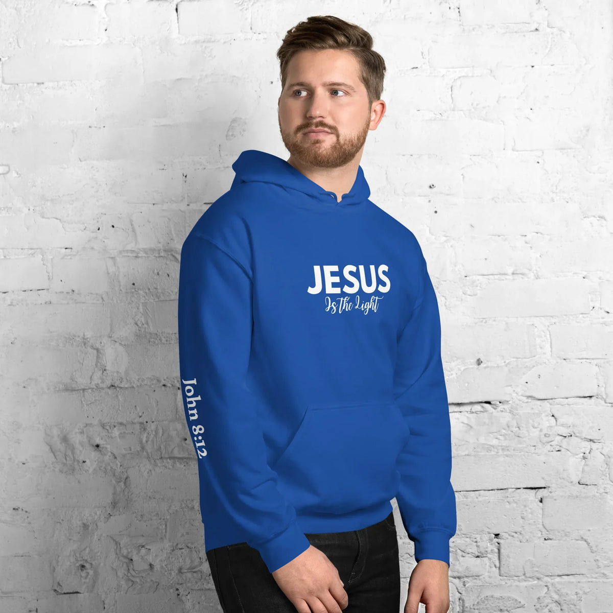 Unisex Jesus is the Light Hoodie - God Cloth