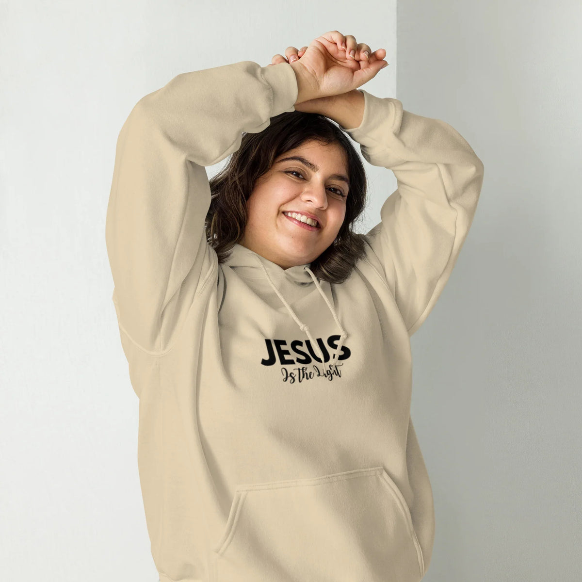 Jesus Light Unisex Hoodie - God Cloth