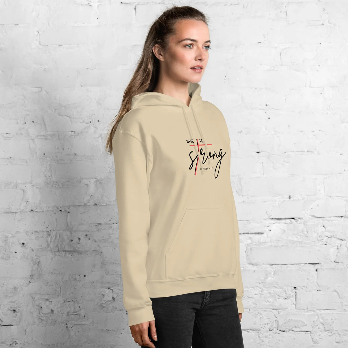 Lady's Scripture Hoodie - God Cloth