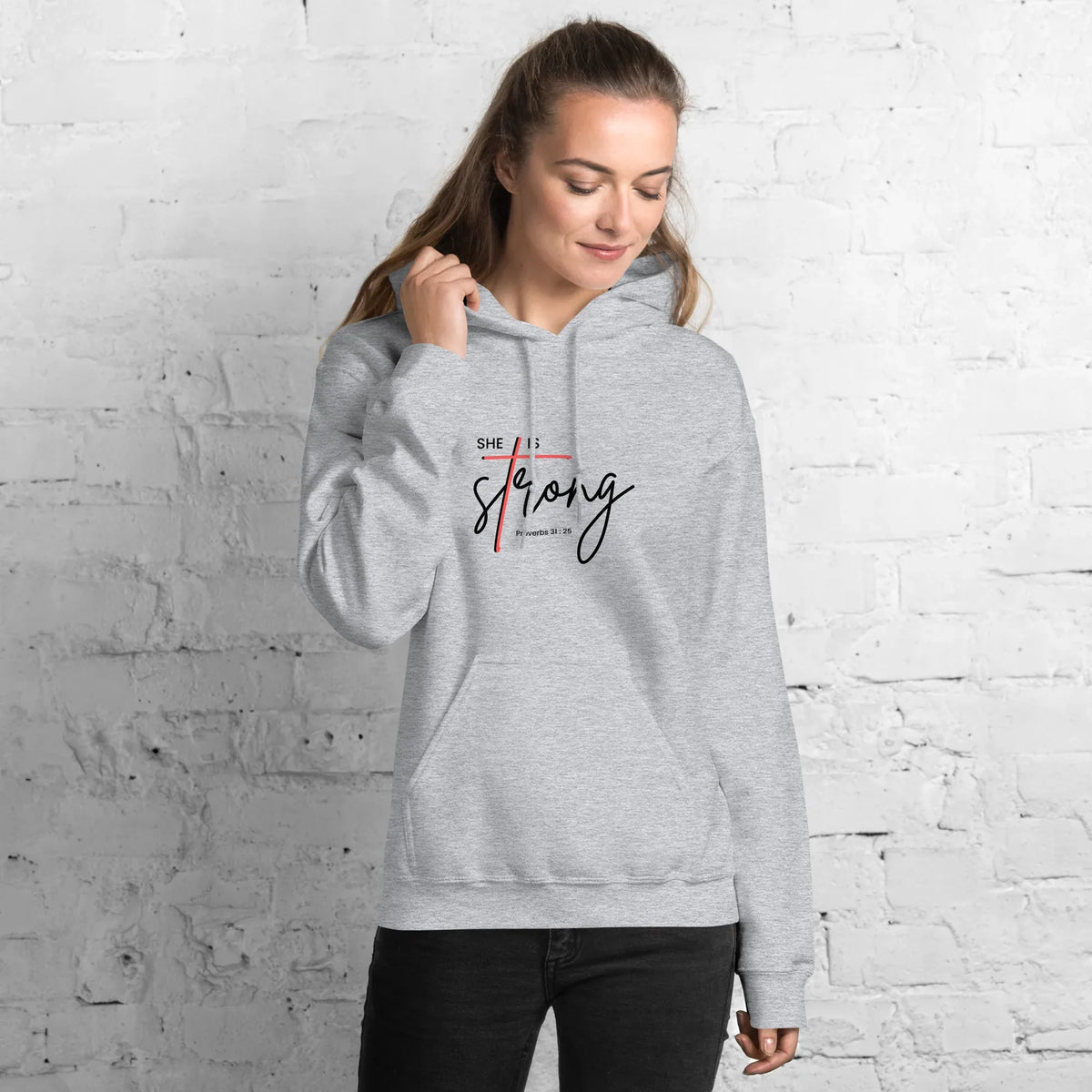 Lady's Scripture Hoodie - God Cloth