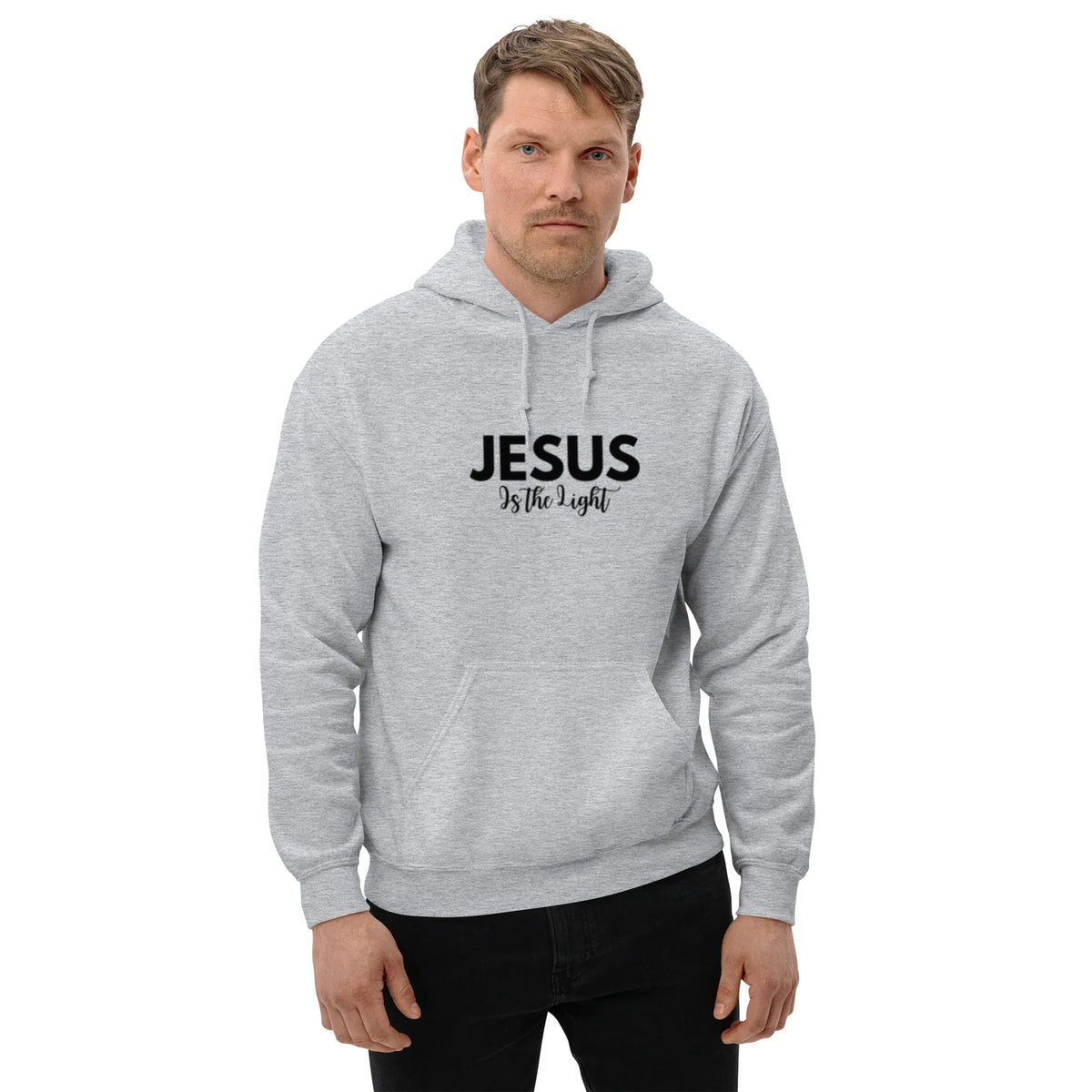 Jesus Light Unisex Hoodie - God Cloth