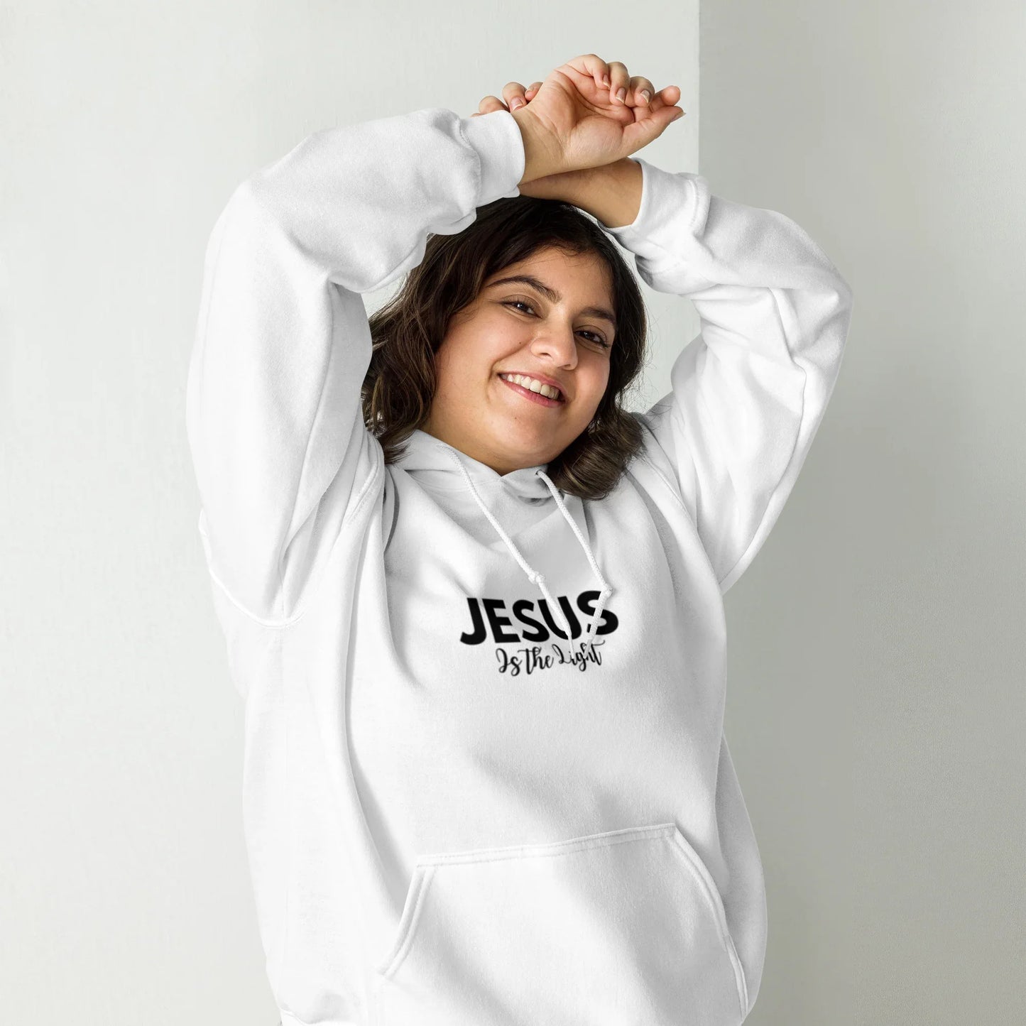 Jesus Light Unisex Hoodie - God Cloth