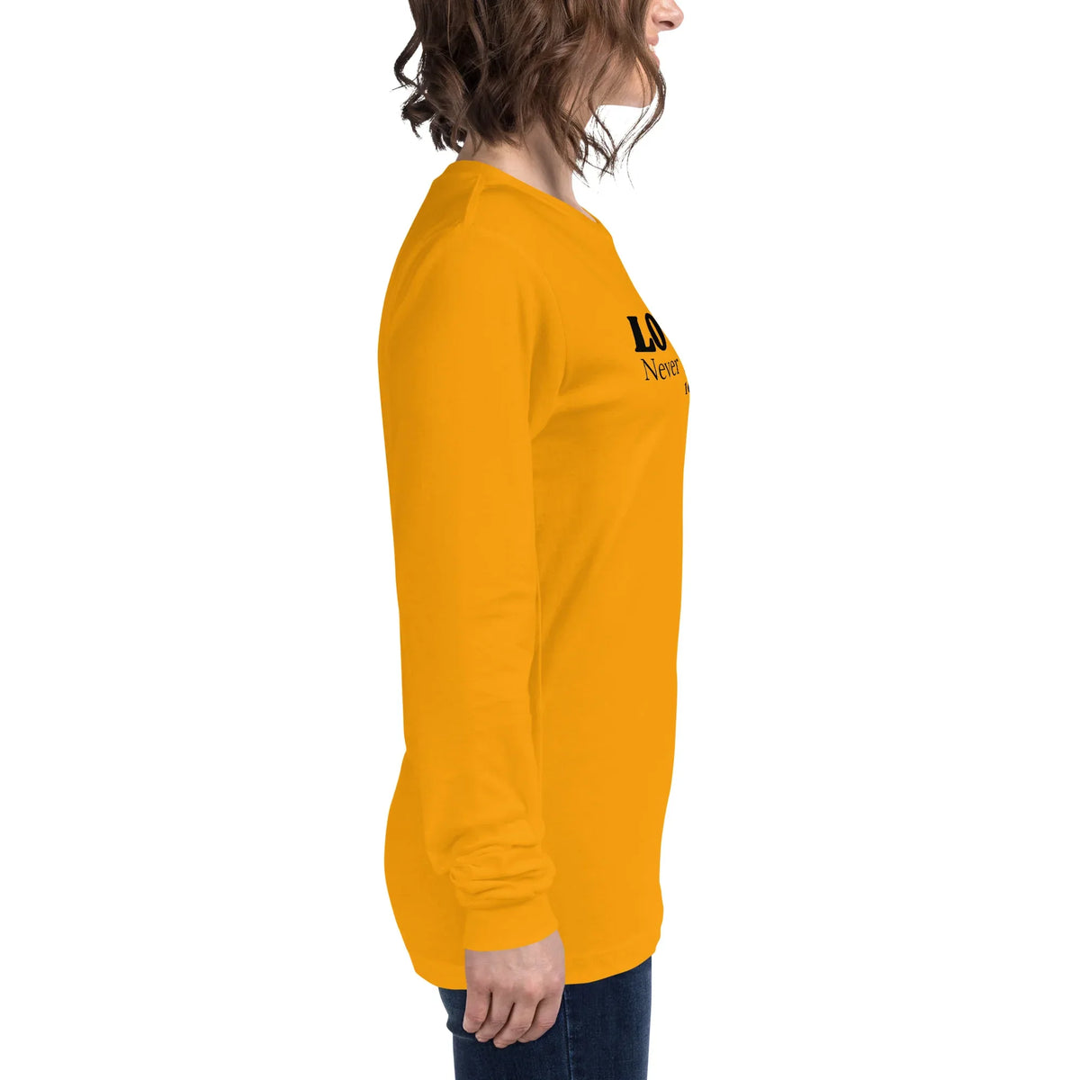 Love Never Fails Long Sleeve Tee - God Cloth