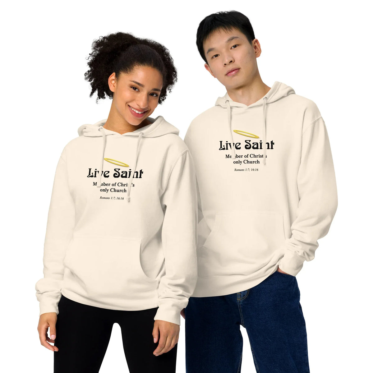 Unisex Midweight Saint Hoodie - God Cloth
