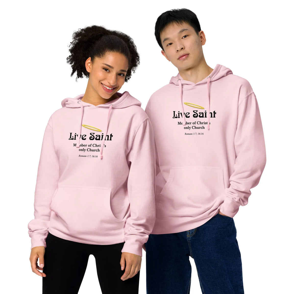 Unisex Midweight Saint Hoodie - God Cloth