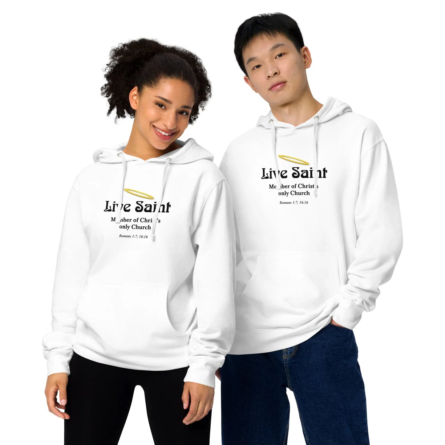 Unisex Midweight Saint Hoodie - God Cloth