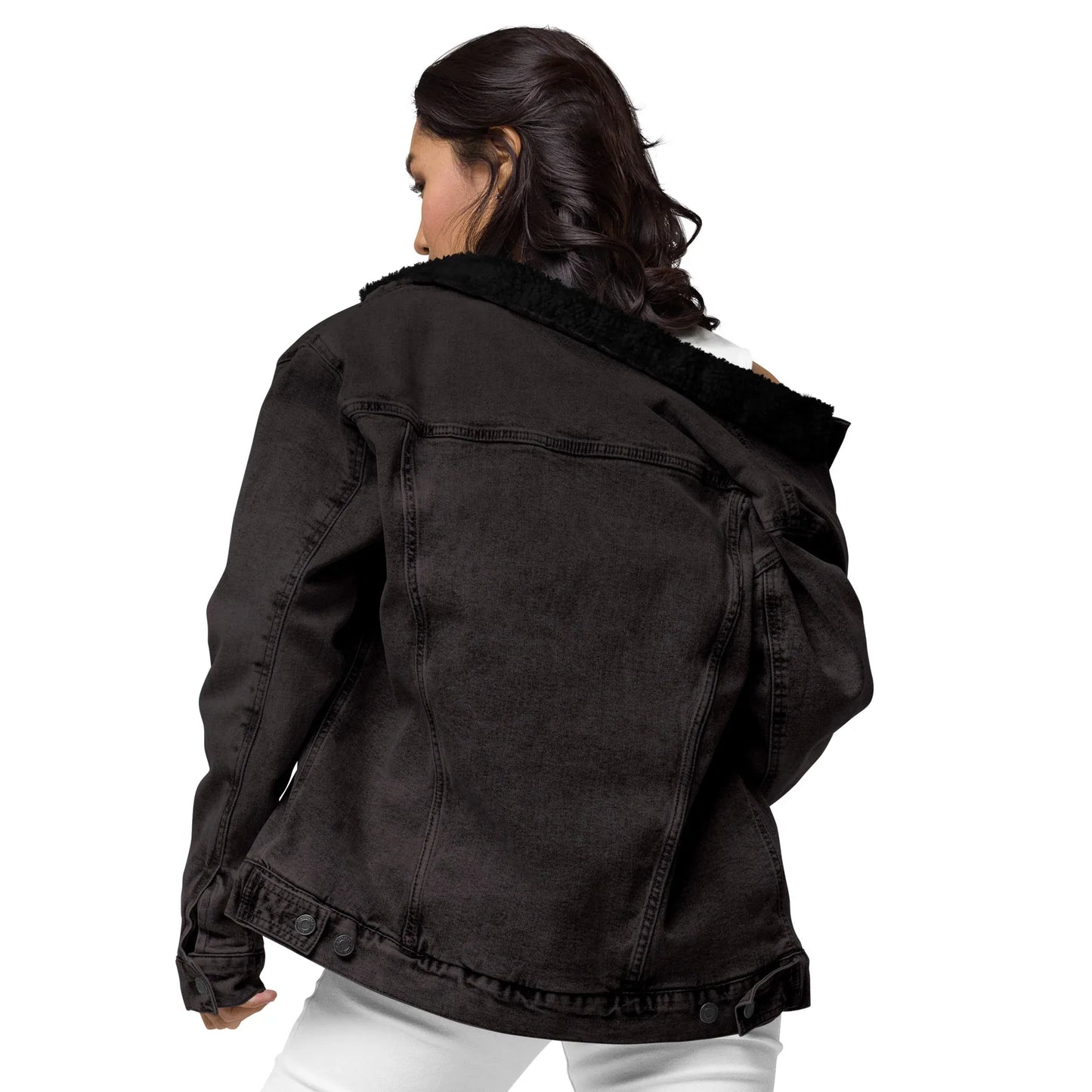 Unisex HS Denim Sherpa Jacket - God Cloth