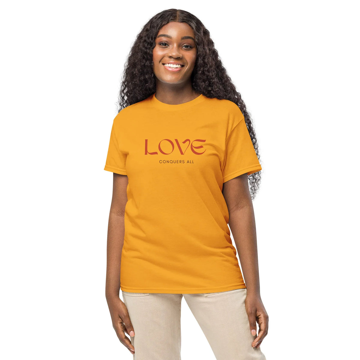 Love Conquers T-Shirt - God Cloth