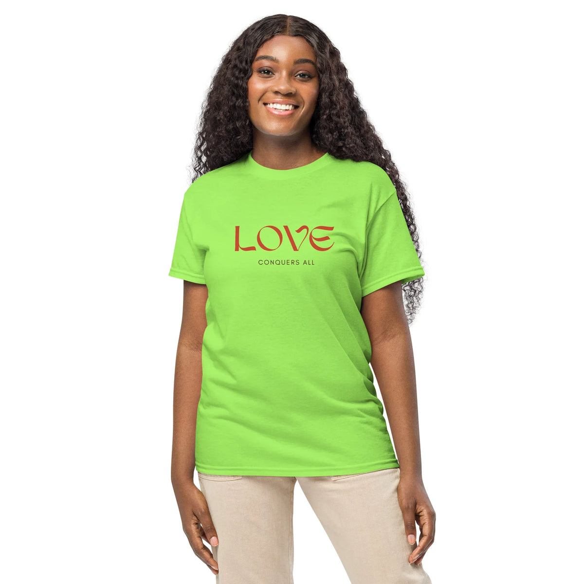 Love Conquers T-Shirt - God Cloth