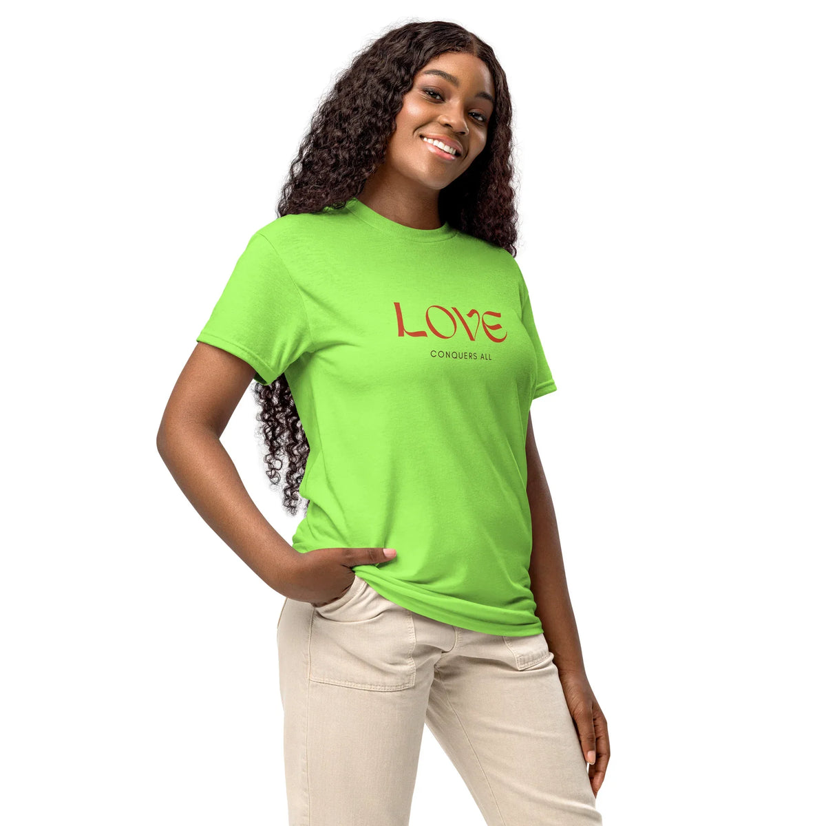 Love Conquers T-Shirt - God Cloth