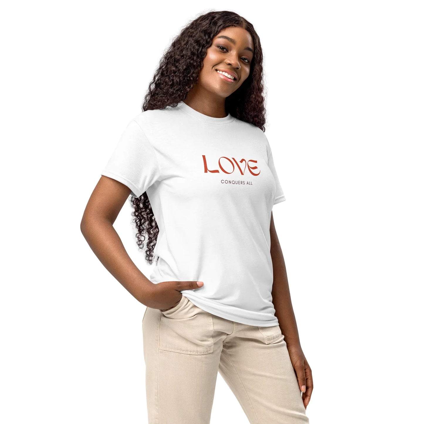 Love Conquers T-Shirt - God Cloth