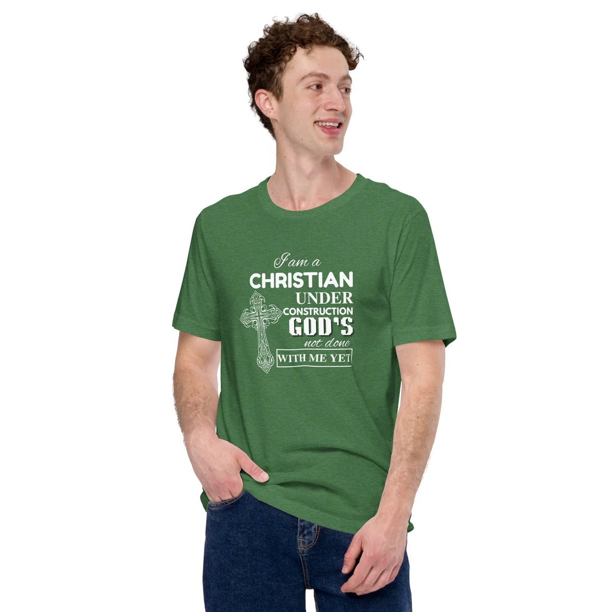 Unisex Christian Under Construction t-shirt - God Cloth