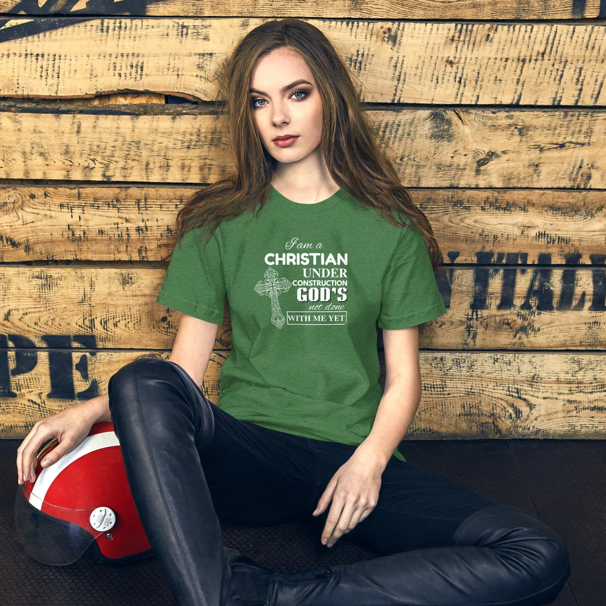 Unisex Christian Under Construction t-shirt - God Cloth
