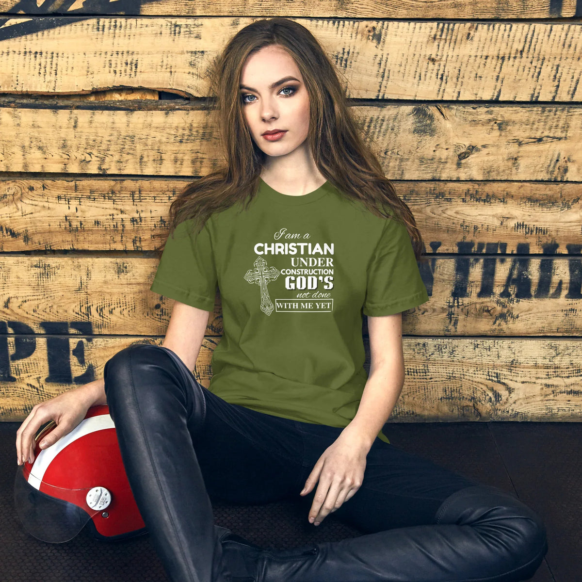 Unisex Christian Under Construction t-shirt - God Cloth
