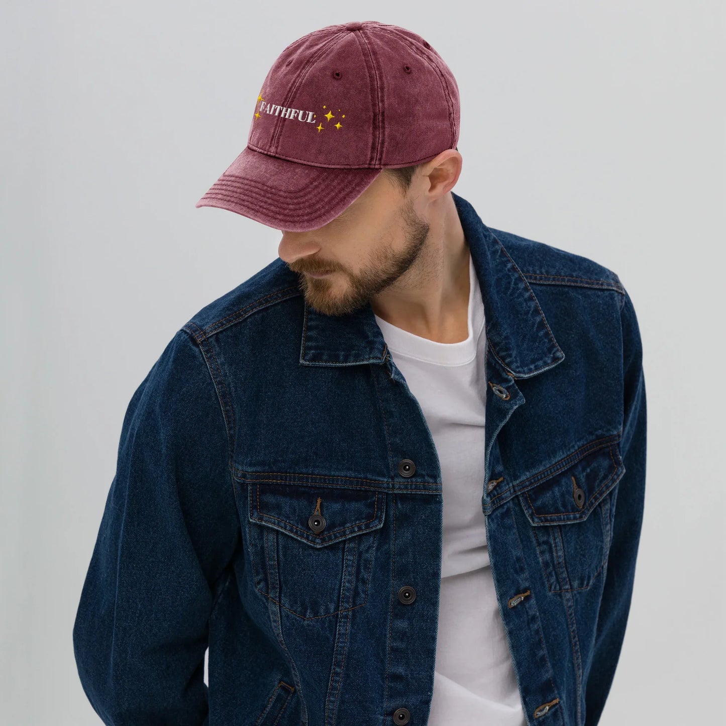 Blessed Denim Cap - God Cloth