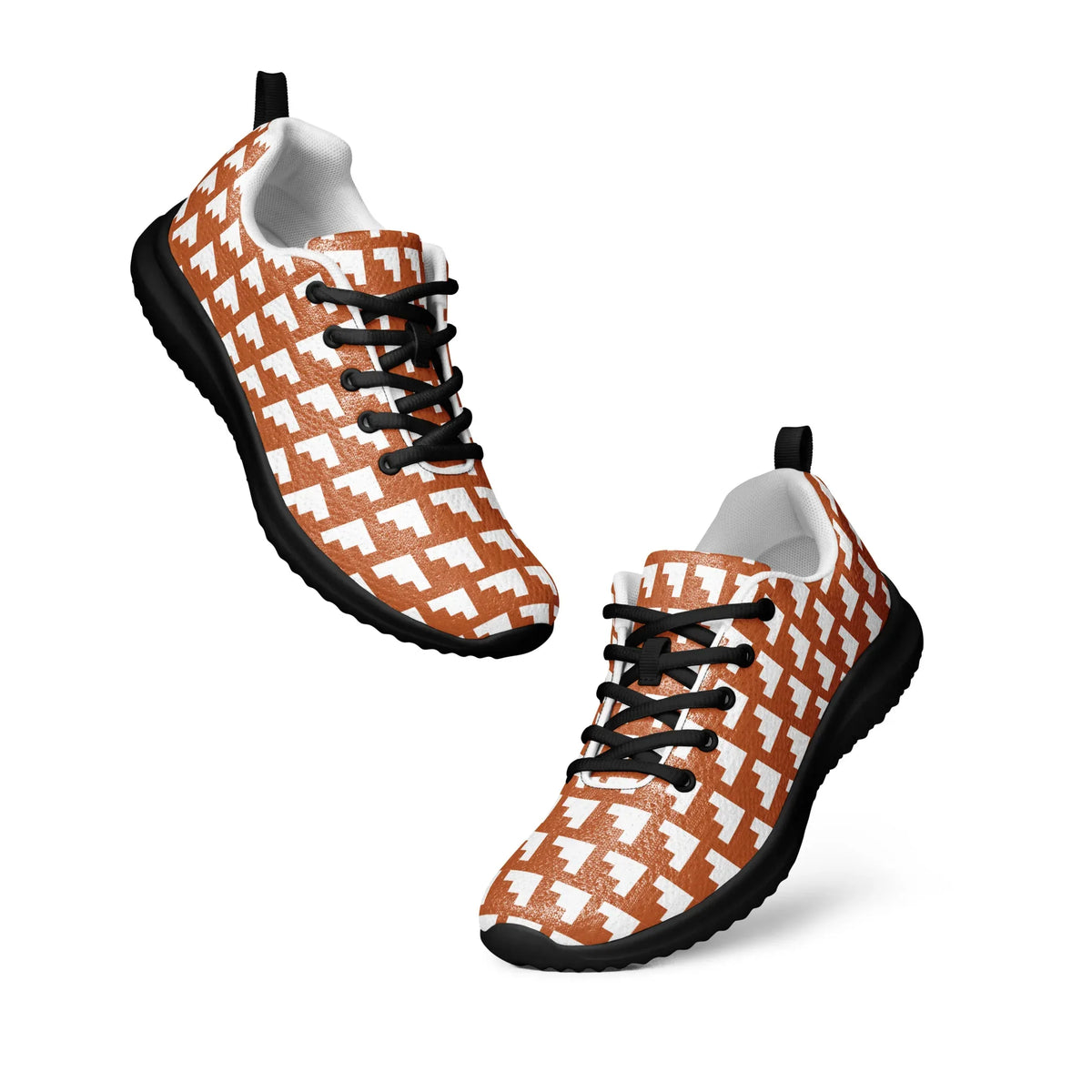 Women’s Brown Geo Athletic Shoes - God Cloth