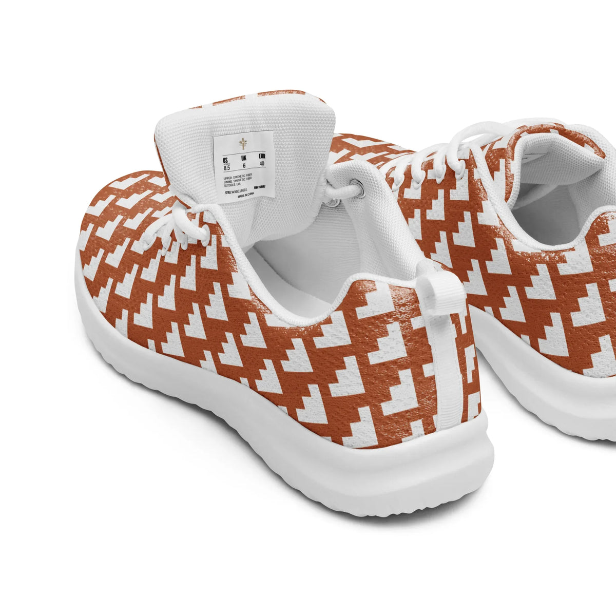 Women’s Brown Geo Athletic Shoes - God Cloth
