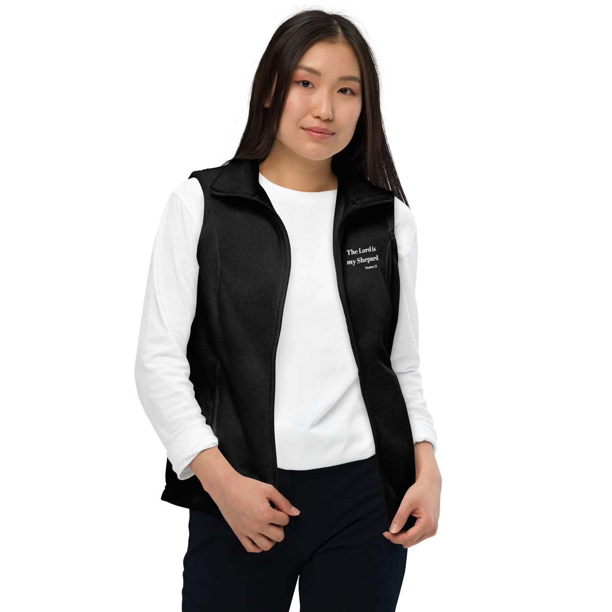 Women’s Columbia Fleece 23rd Psalms Vest - God Cloth