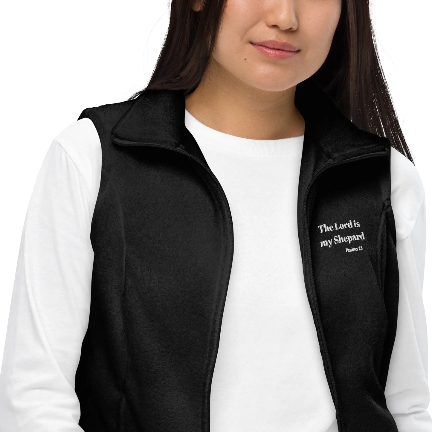 Women’s Columbia Fleece 23rd Psalms Vest - God Cloth