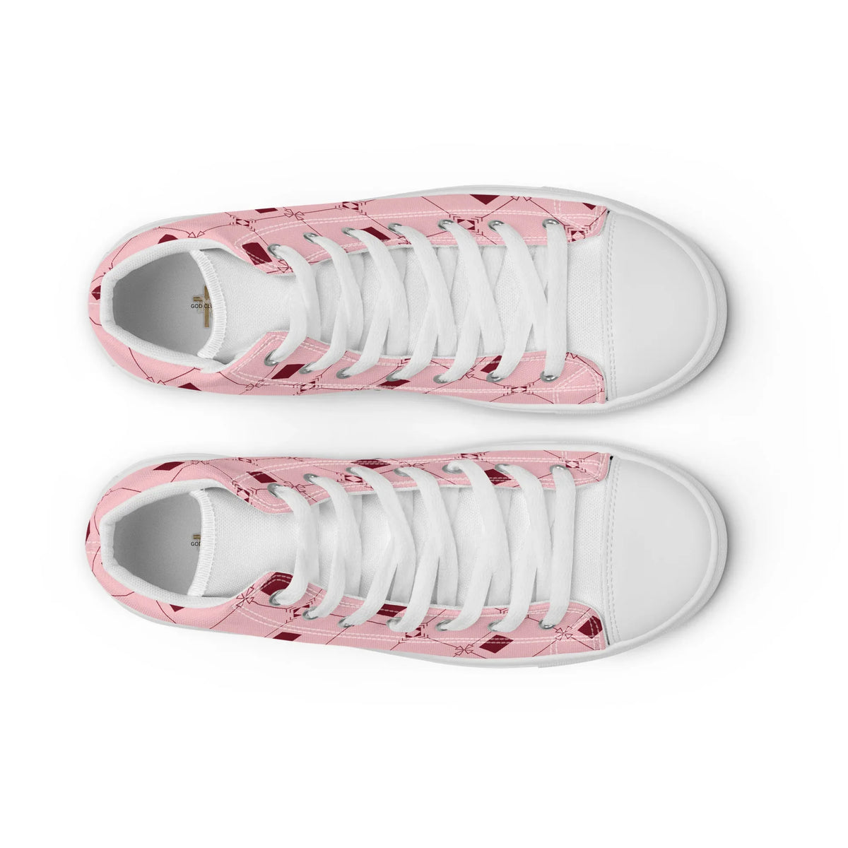 Pink Diamond High Tops - God Cloth