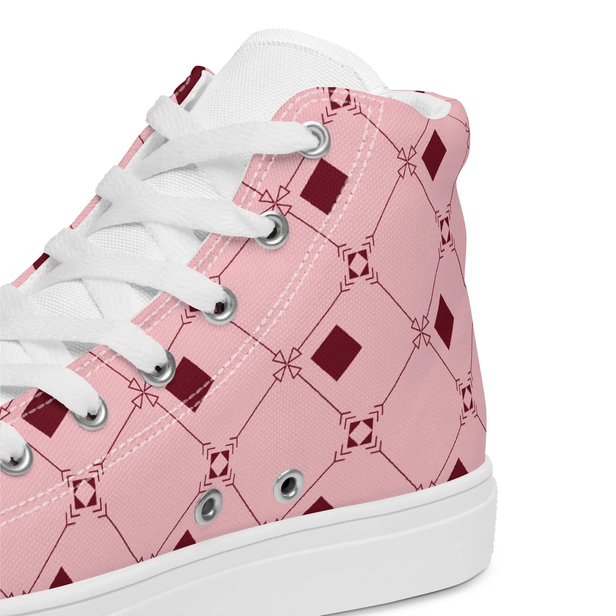 Pink Diamond High Tops - God Cloth