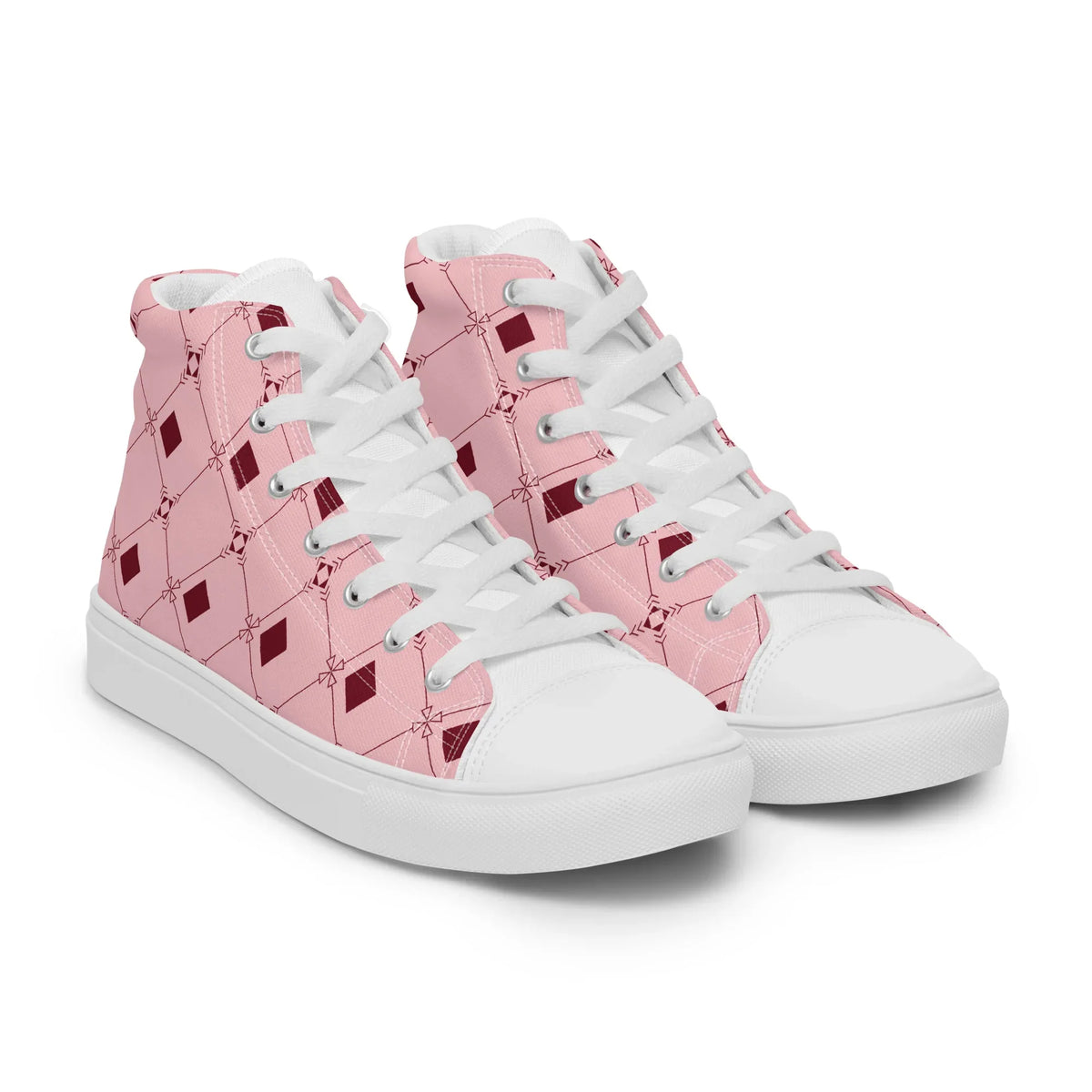 Pink Diamond High Tops - God Cloth