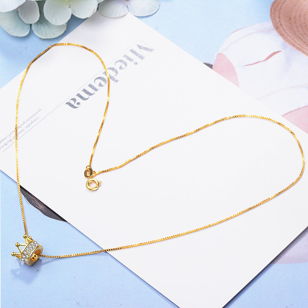 Jeweled Crown Necklace