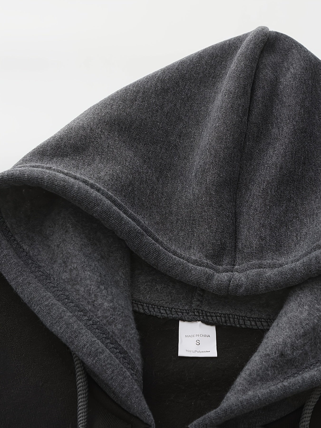 Men's Full-Zip Hooded Color Block Christian Jacket