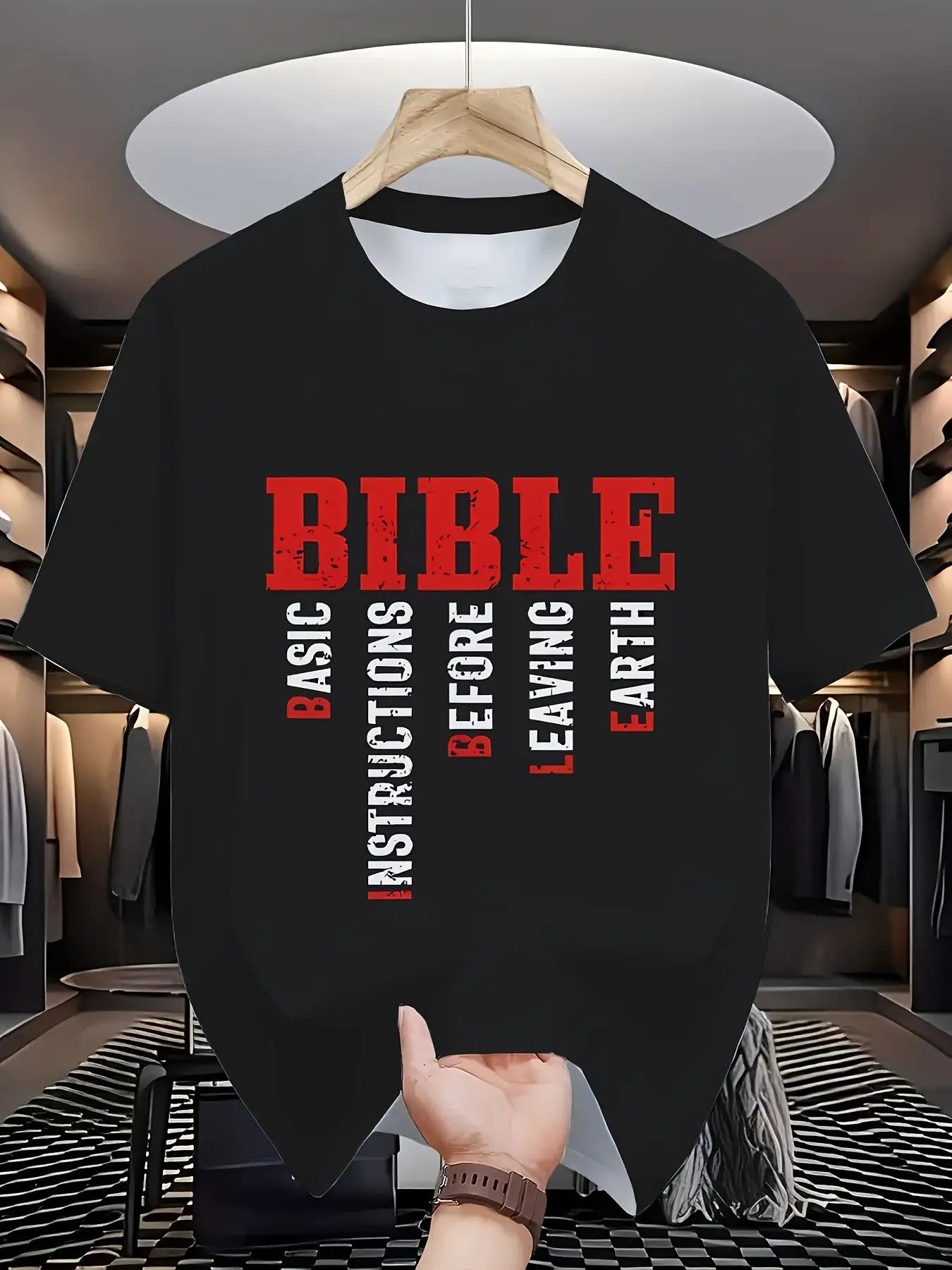 Men's Bible Acrostic T-Shirt
