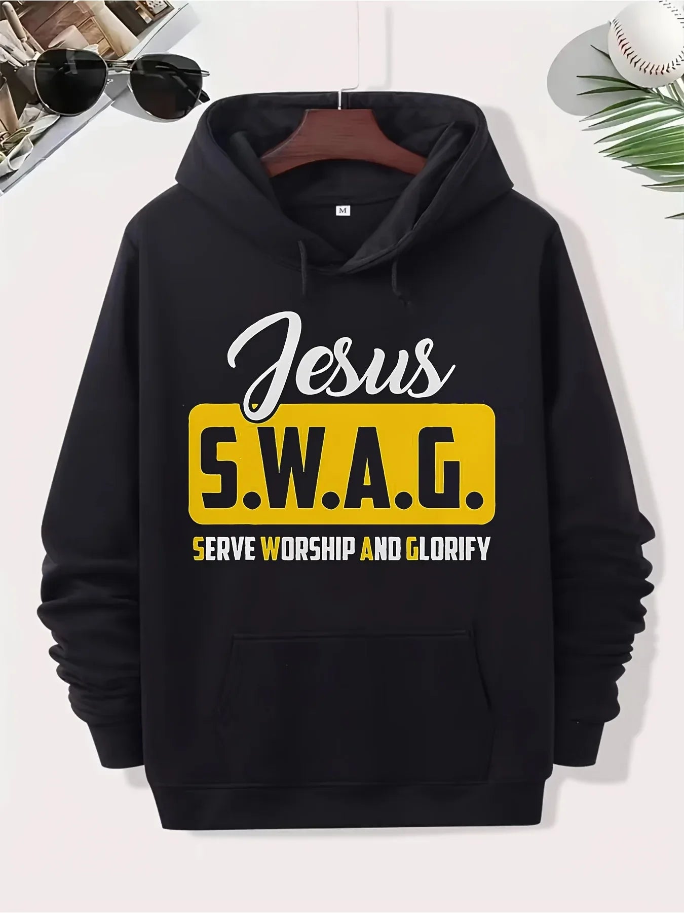 Jesus S.W.A.G. Graphic Hoodie - God Cloth