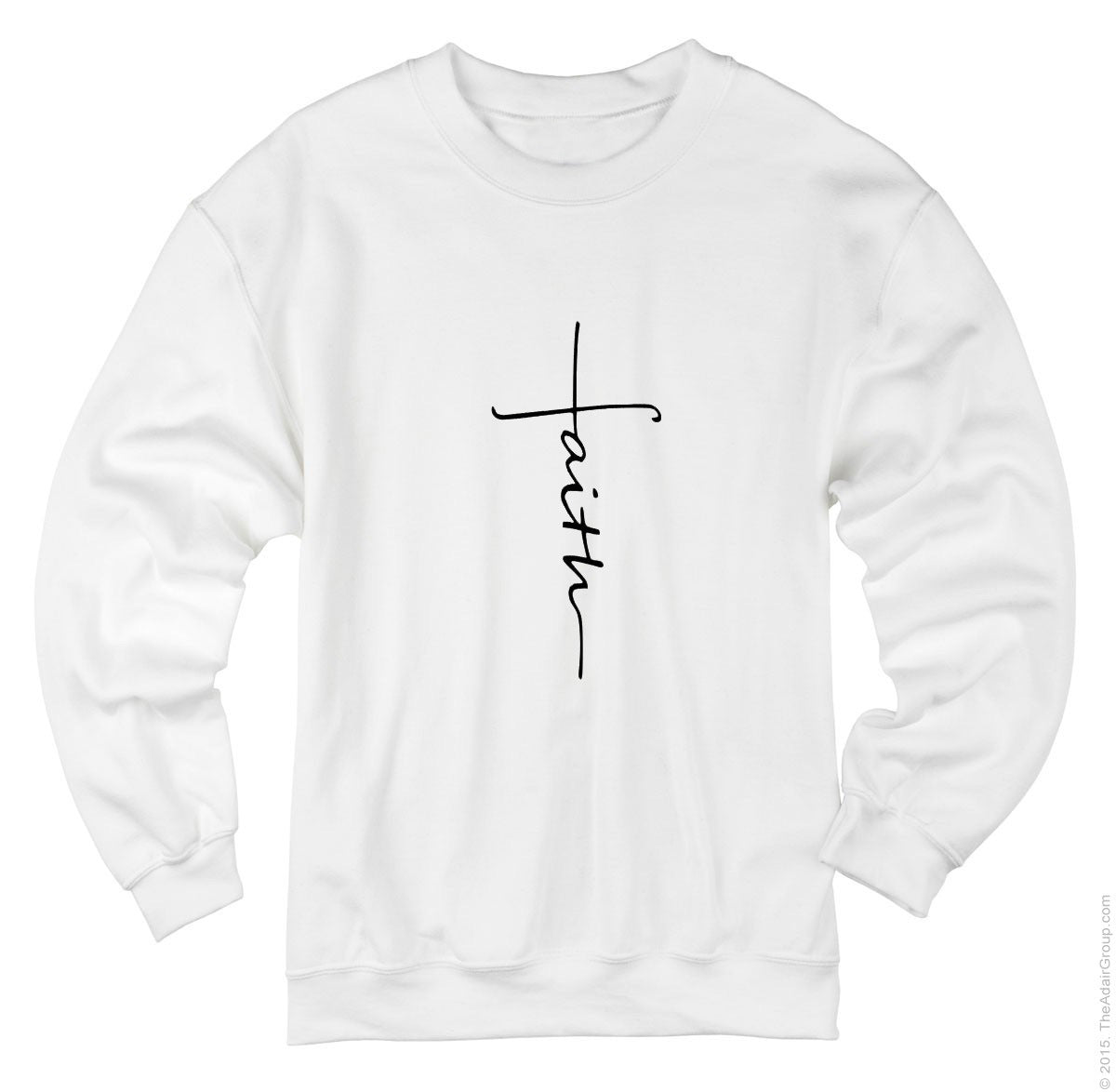 Jesus Faith Cross Sweatshirt