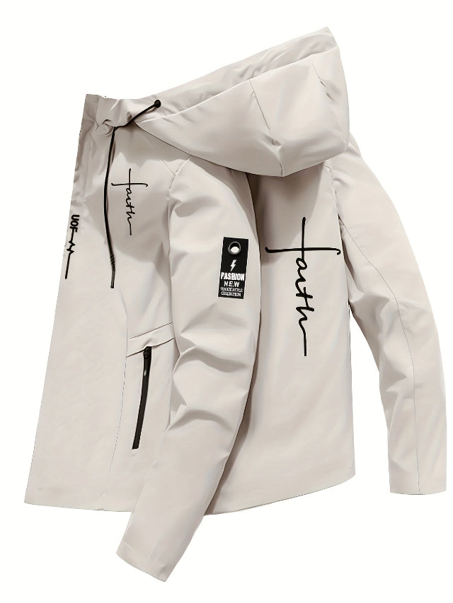 Faith Plus Size Hooded Jacket