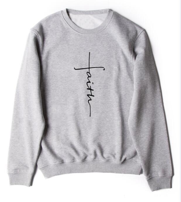 Jesus Faith Cross Sweatshirt