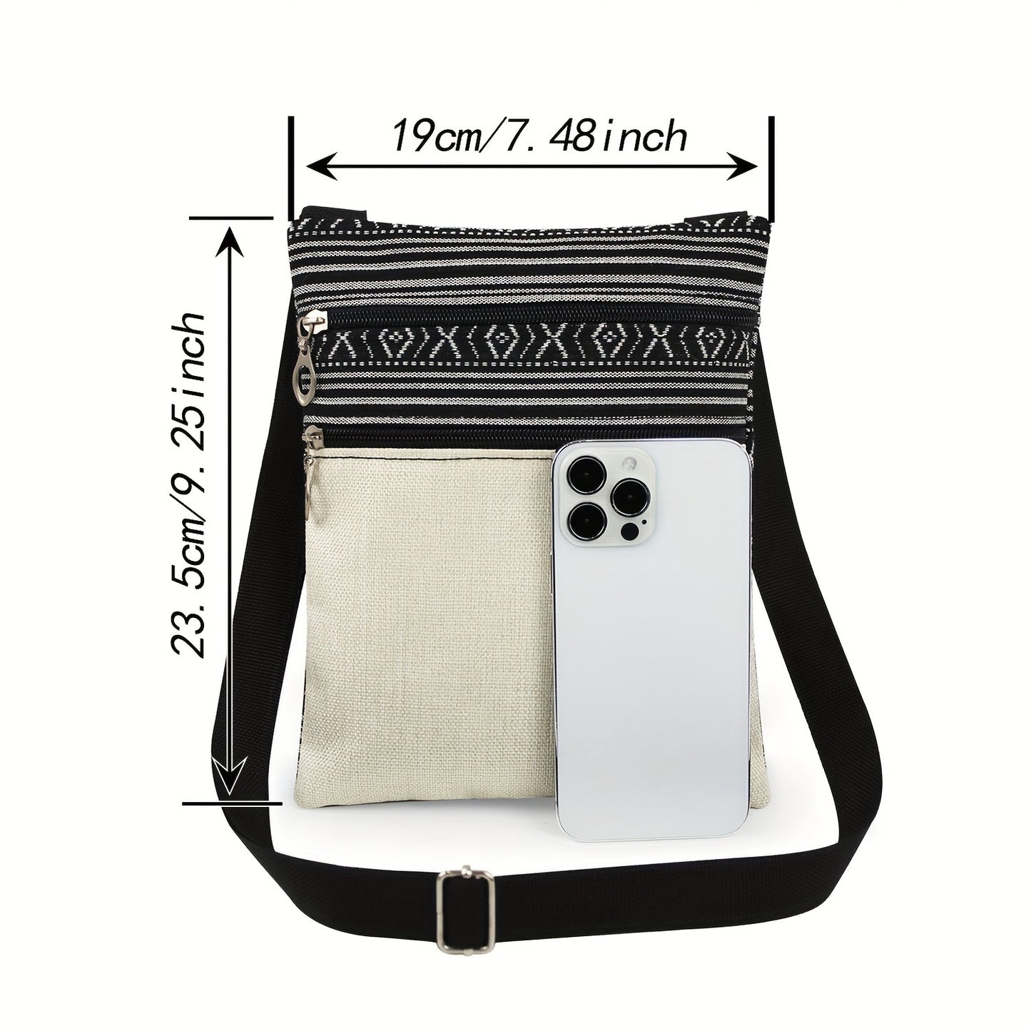 Women's Ethnic "JESUS" Crossbody