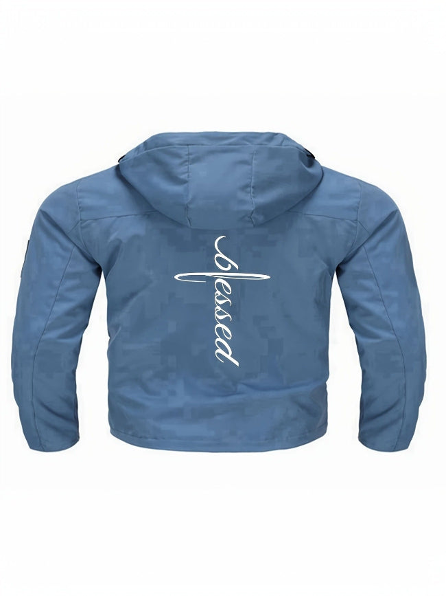 Blessed Hooded Track Jacket