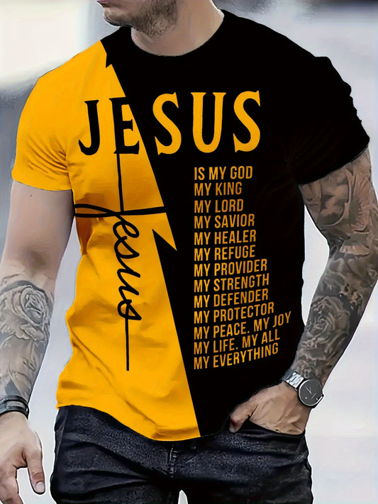 Religious 3D Print Jesus is My Everything T-Shirt