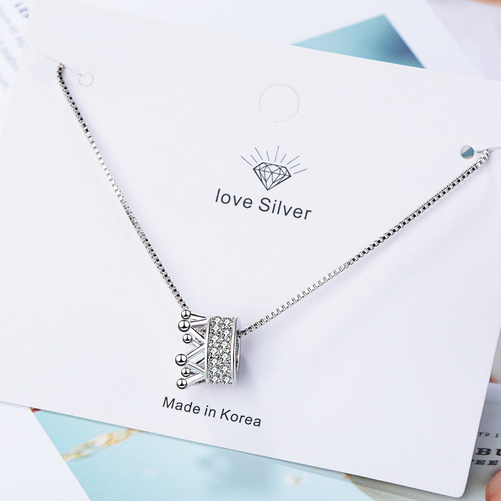 Jeweled Crown Necklace