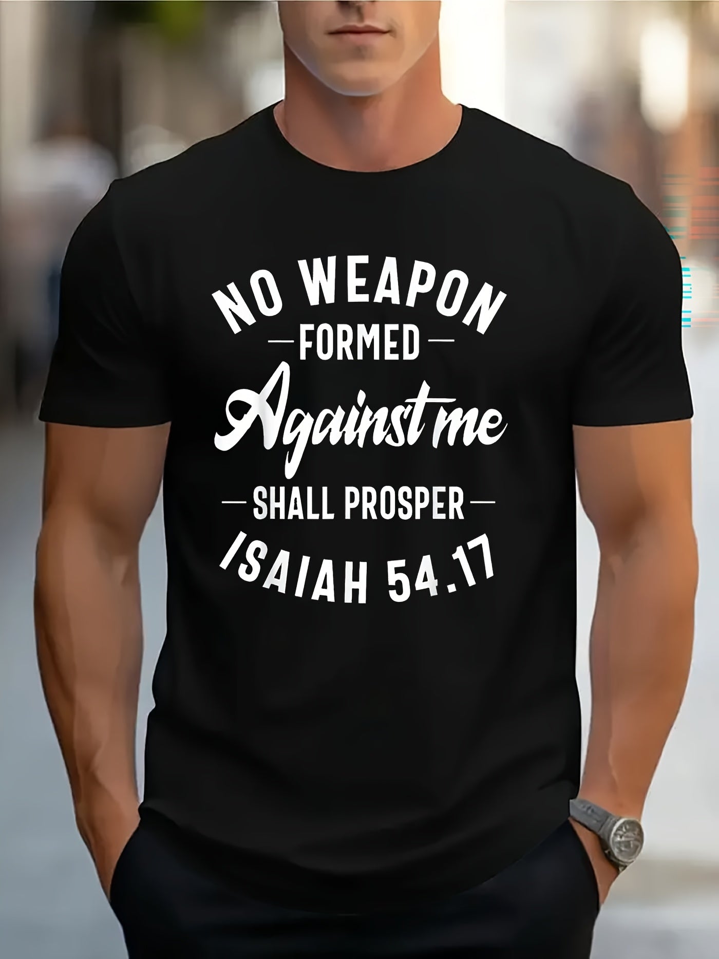 Men's Bible Verse T-Shirt