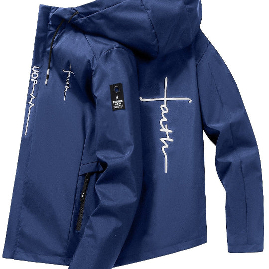 Faith Plus Size Hooded Jacket